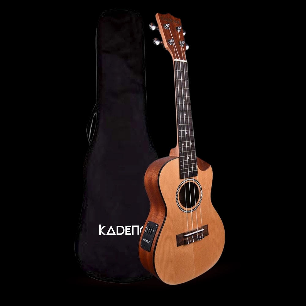 Kadence UKCESH01C Concert 23" Electro Acoustic Ukulele, view 1 of 5