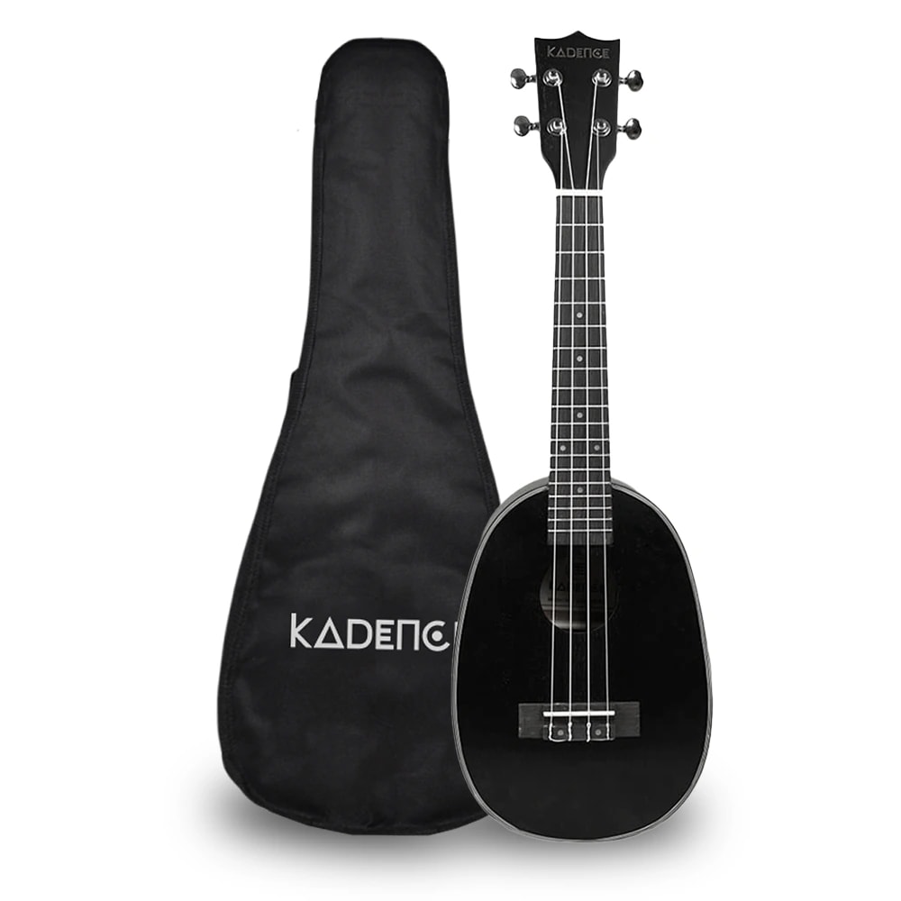 Kadence UKCPB03BK Concert 24" Acoustic Ukulele, view 1 of 7