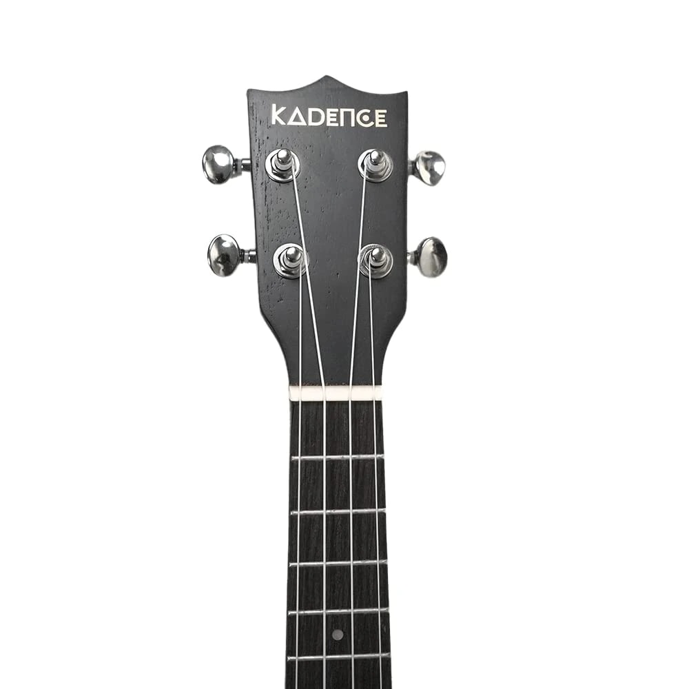 Kadence UKCPB03BK Concert 24" Acoustic Ukulele, view 7 of 7