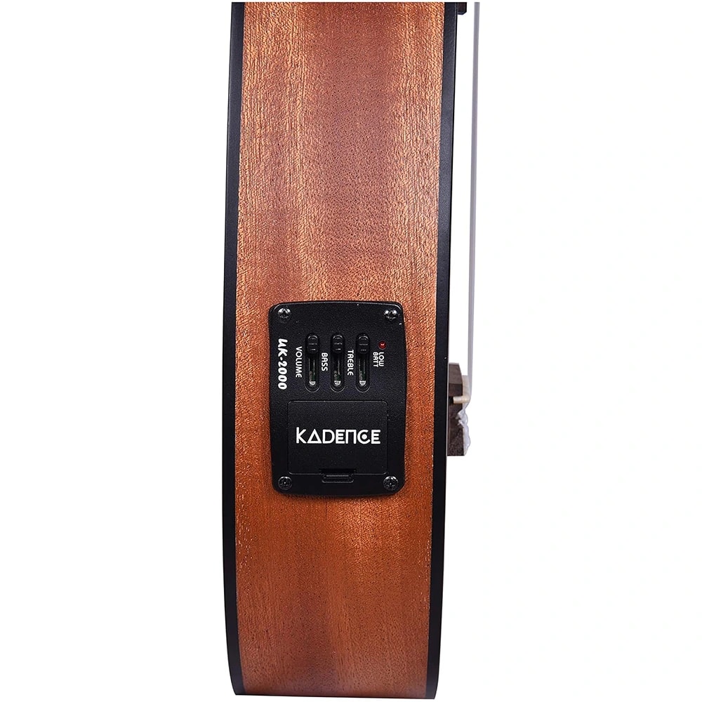 Kadence UKCPBE11 Concert 23" Electro Acoustic Ukulele, view 4 of 5