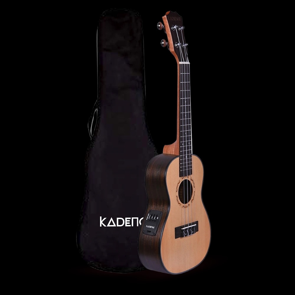 Kadence UKSC101R Concert 23" Electro Acoustic Ukulele, view 1 of 7
