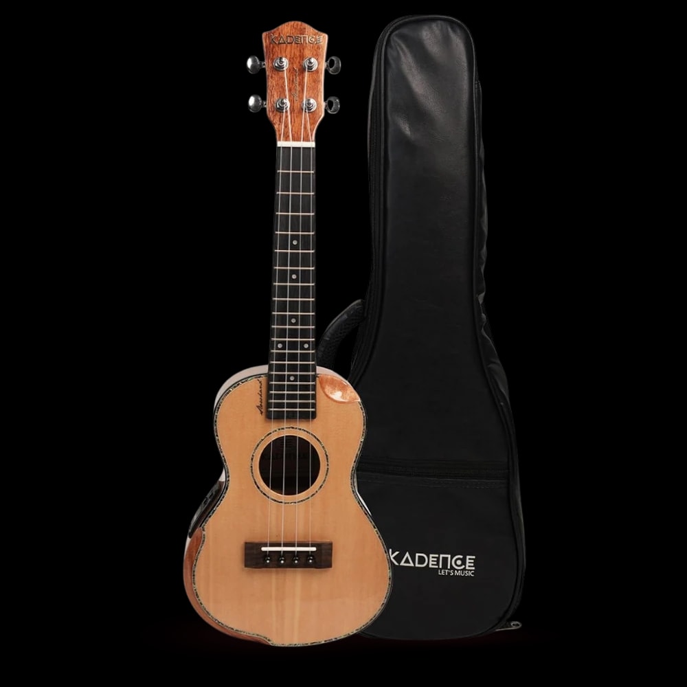 Kadence UKSH101EQ Concert 23" Electro Acoustic Ukulele, view 1 of 6