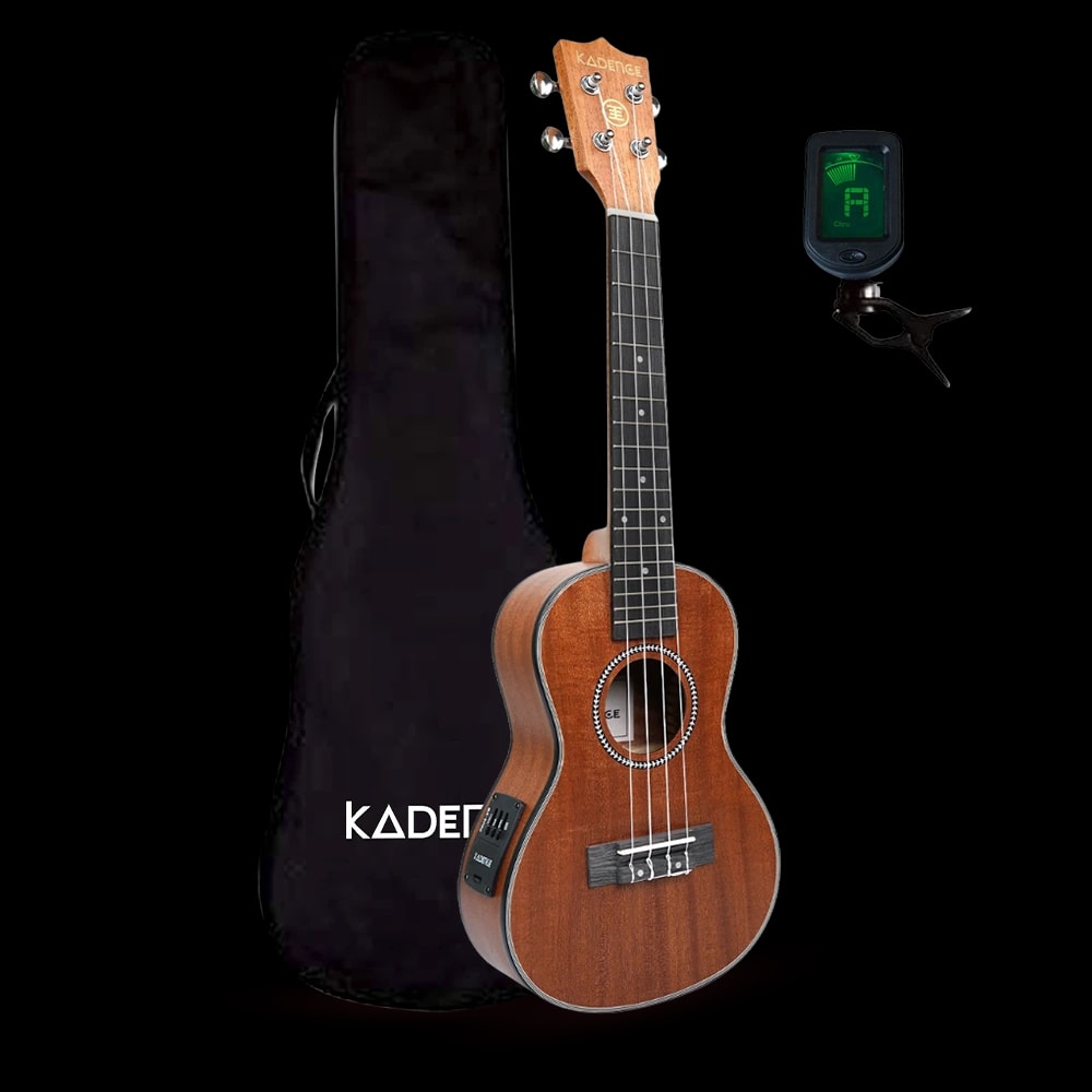 Kadence UKTBE11-C Concert 24" Electro Acoustic Ukulele, view 1 of 6