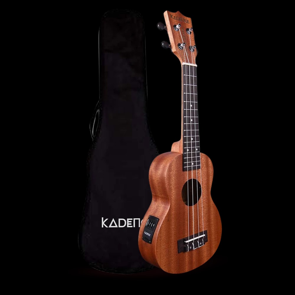 Wanderer 21" Electro Acoustic Ukulele · Brown