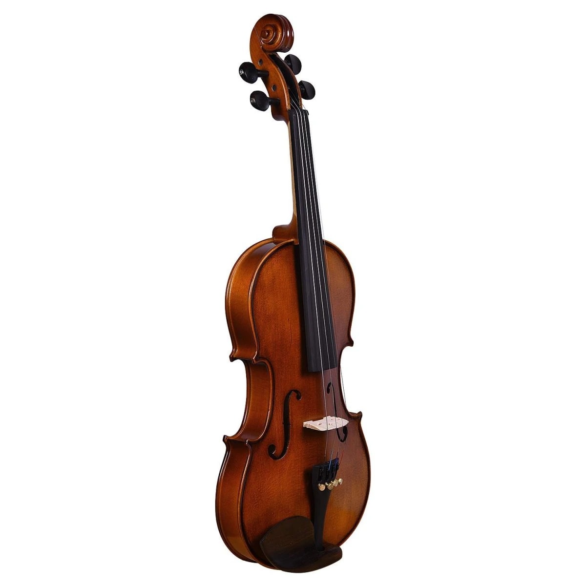 Vivaldi Violin with Flame Figure Back · Brown