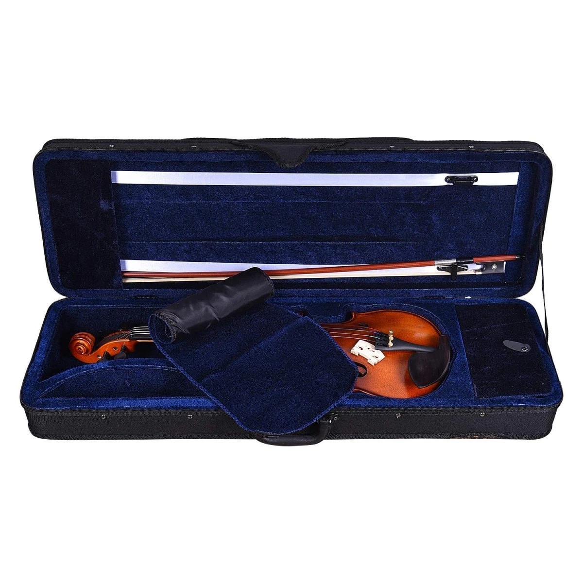 Kadence V1001FL Vivaldi Violin with Flame Figure Back, view 4 of 4