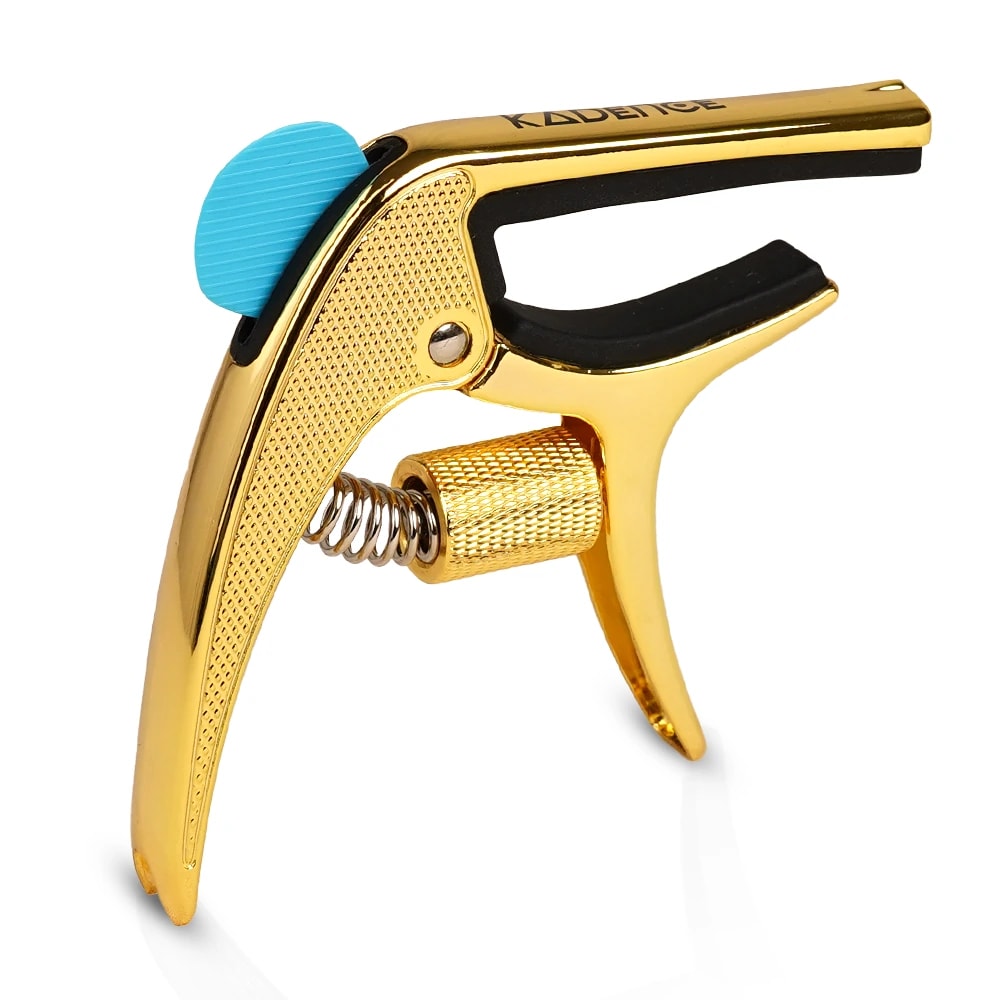 Touring Series Professional 3-in-1 Guitar Capo · Gold