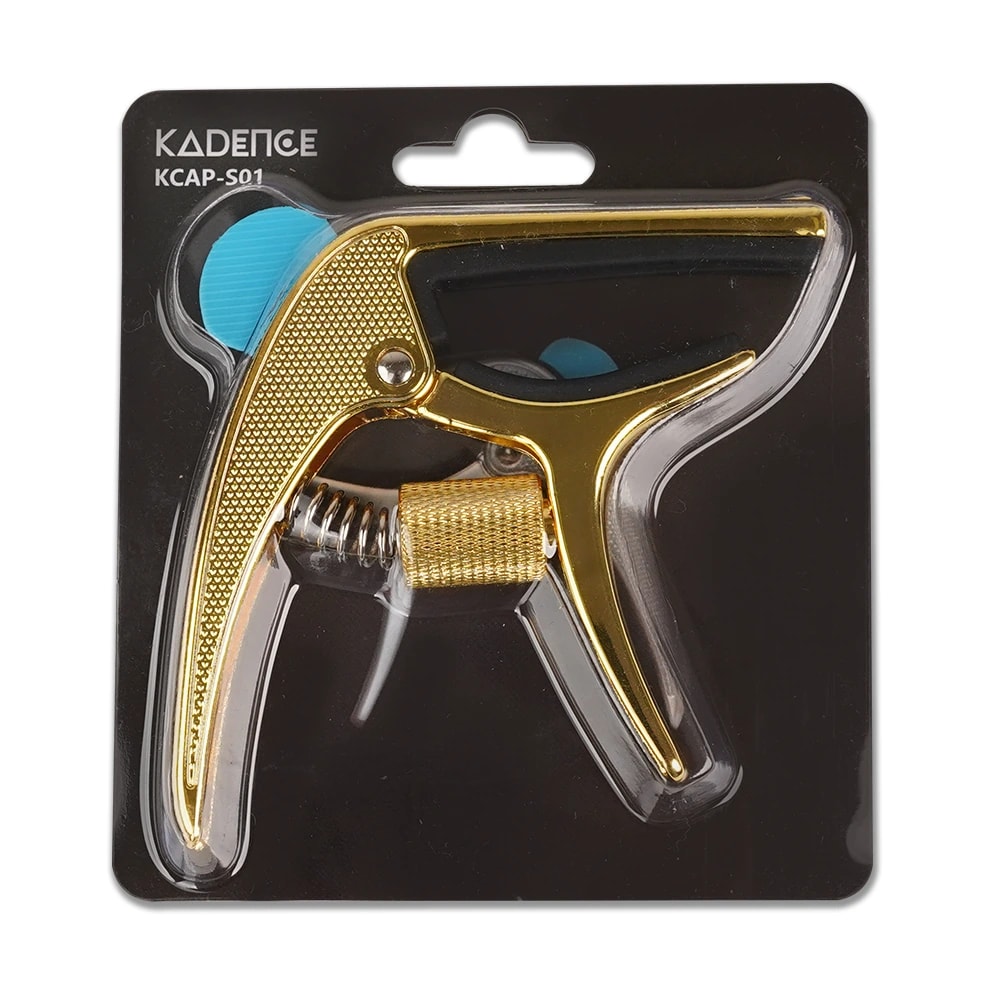 Kadence CAP-S01GD Touring Series Professional 3-in-1 Guitar Capo, view 6 of 6