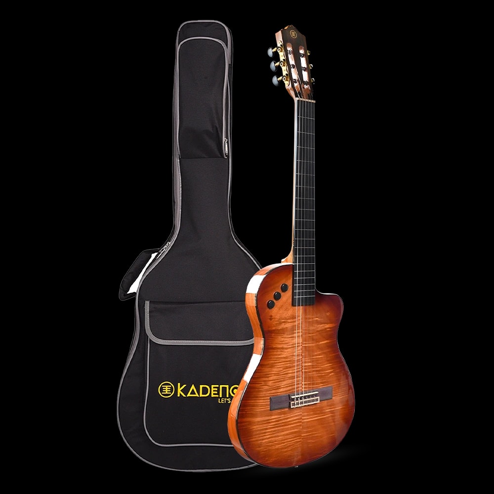 39” Classical Electro Acoustic Guitar · Brown