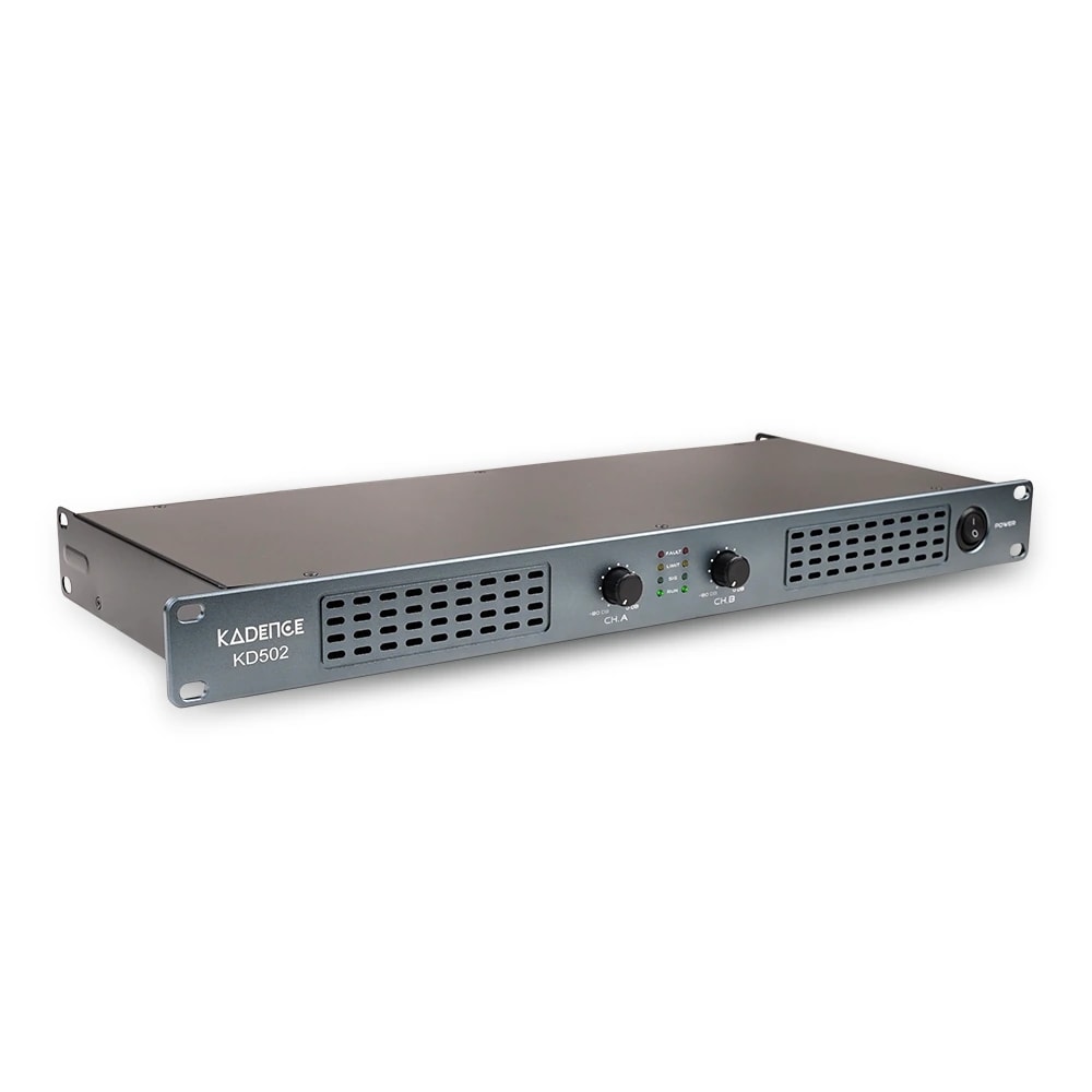 Touring Series Professional Power Amplifier · Black