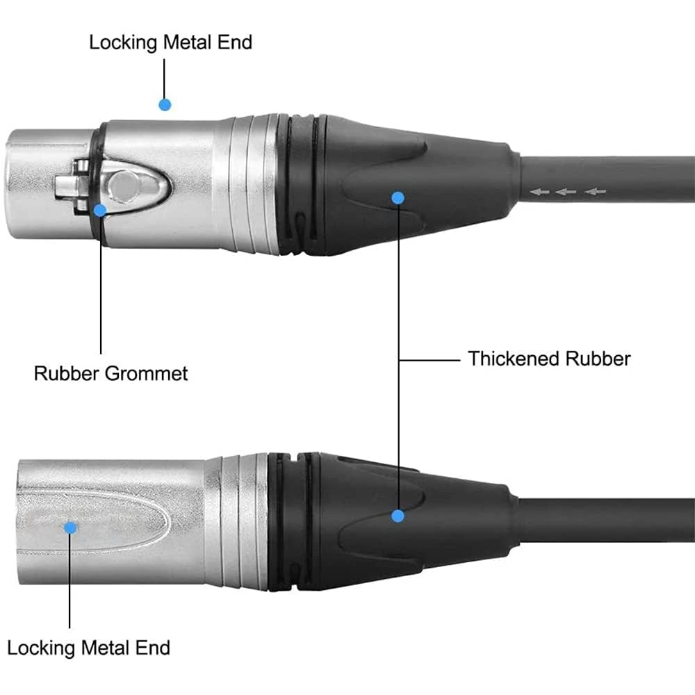 Kadence KFM3M Jamming Series 3m XLR Mic Cable, view 6 of 6
