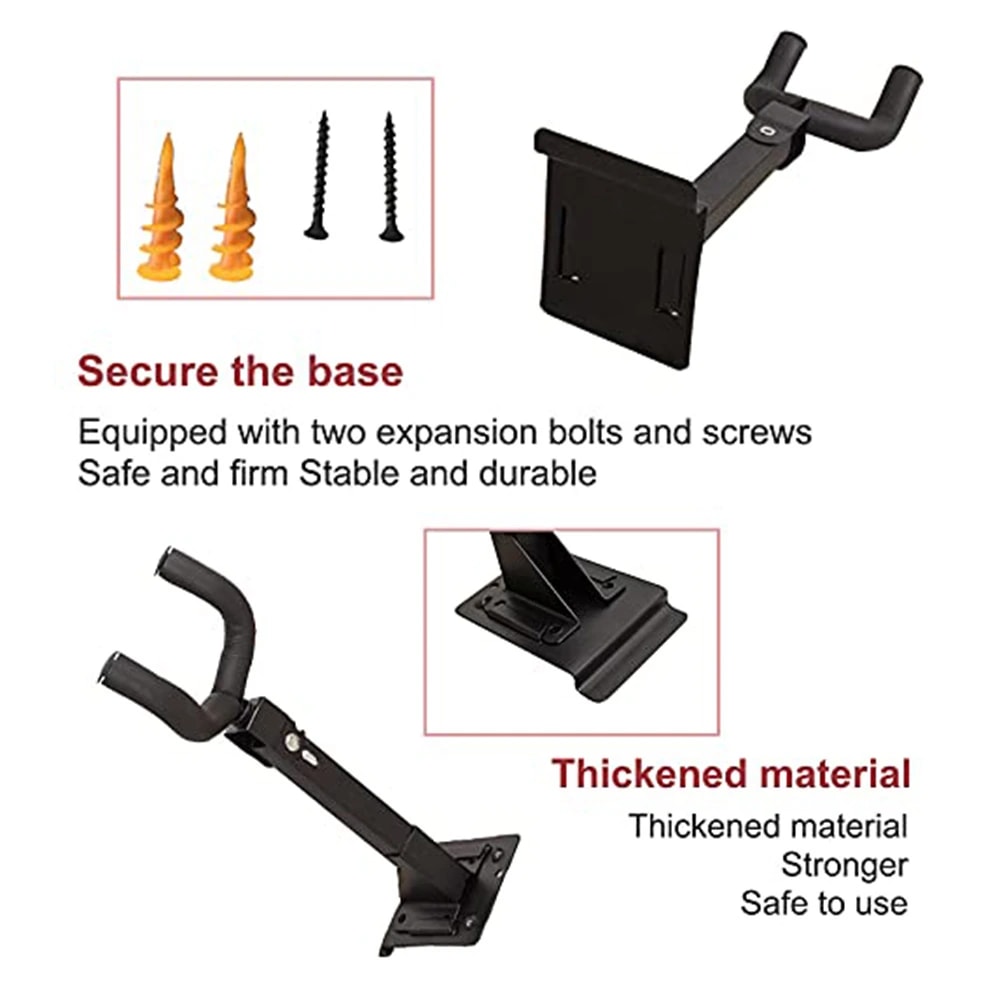 Kadence WMNK19 Home Series Short Arm Wall Mount Guitar Hanger, view 5 of 6