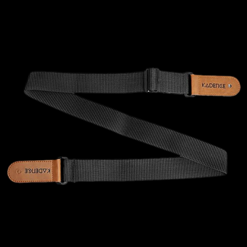 Kadence KHGSTPBK Home Series Adjustable Guitar Strap, view 2 of 6