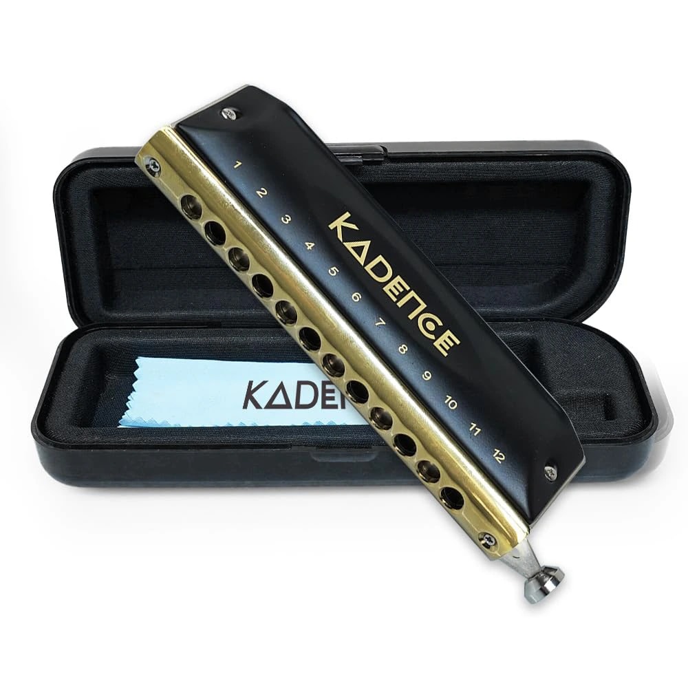 Kadence KHRT1248 Touring Series Chromatic Harmonica (Mouth Organ), view 7 of 8