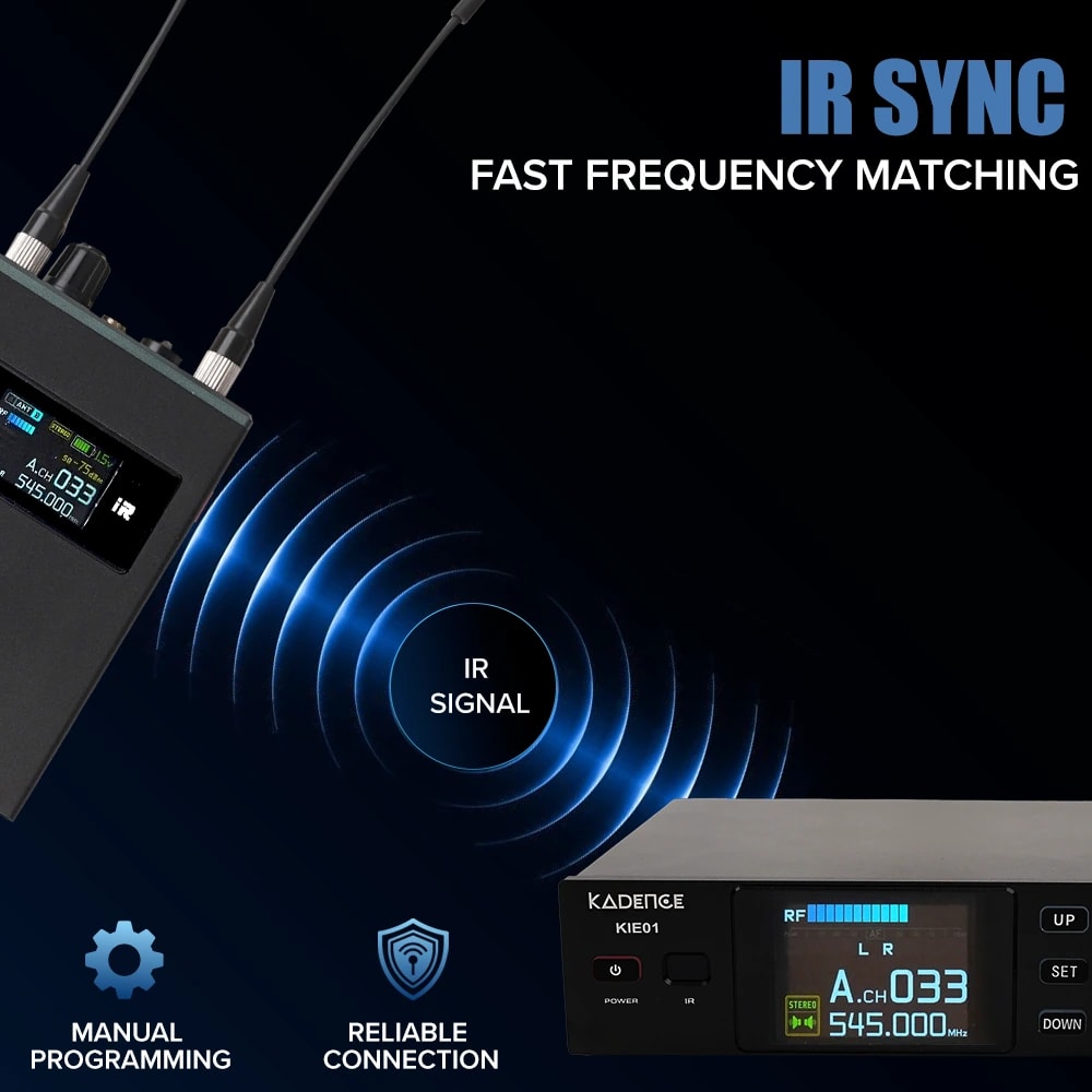 Kadence KIE01 Jamming Series Wireless In-Ear Monitor System, view 3 of 8