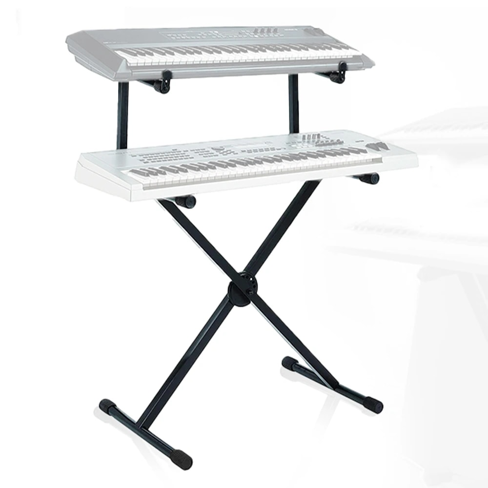 Kadence STD-DX2 Jamming Series Double-Tier Keyboard Stand, view 3 of 6