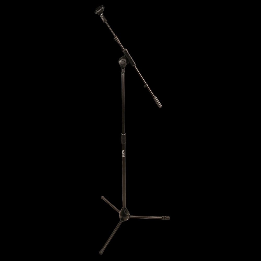 Touring Series Mic Stand with Boom Arm · Black