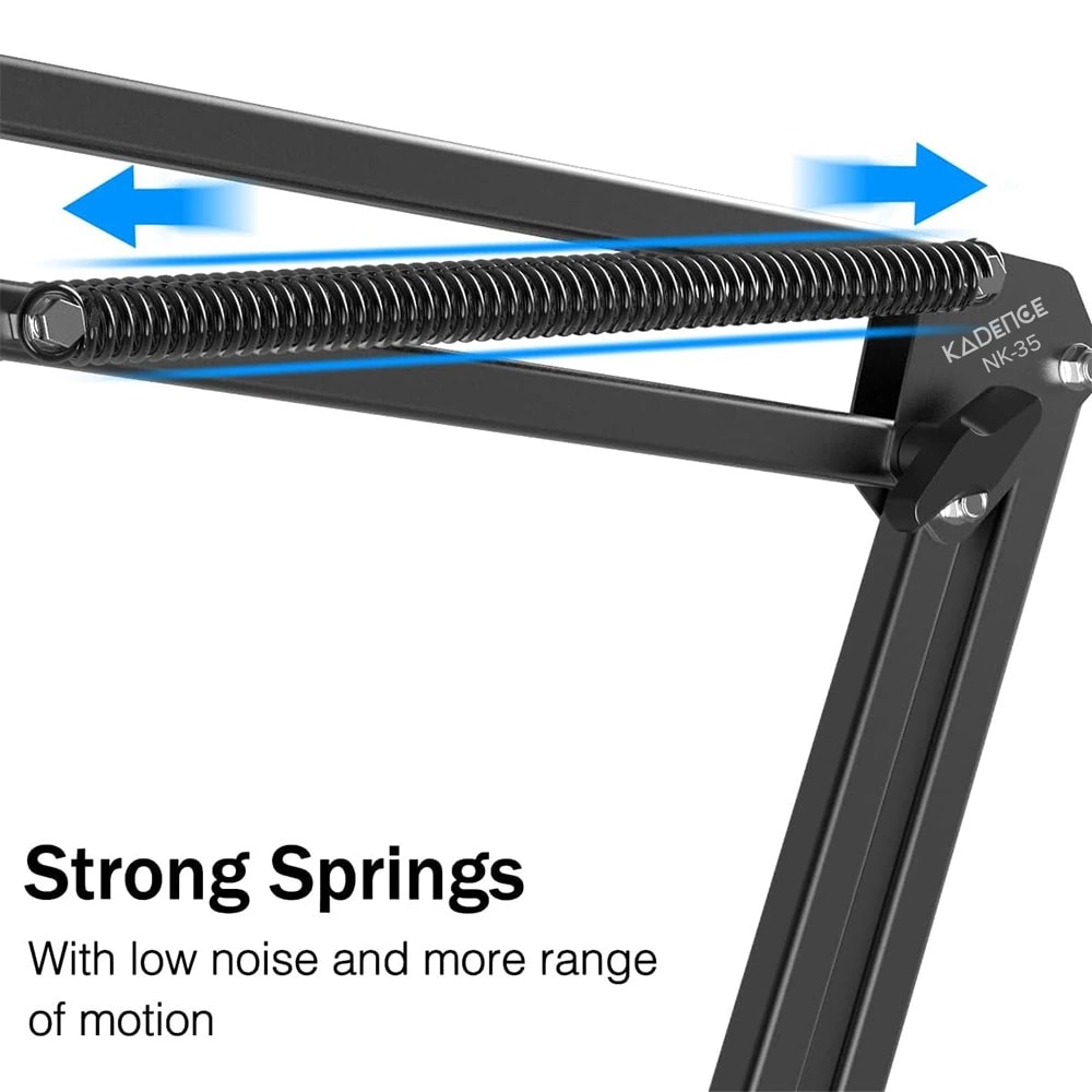 Kadence NB35POP Home Series Mic Boom Arm Stand with Pop Filter, view 4 of 7