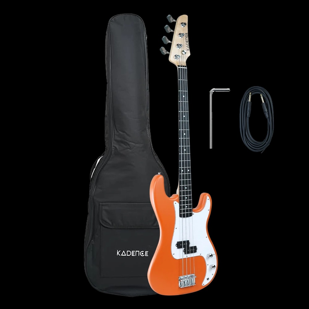 Kadence PBHO Tennessee 46.5” Electric Bass Guitar (P-Style), view 1 of 6