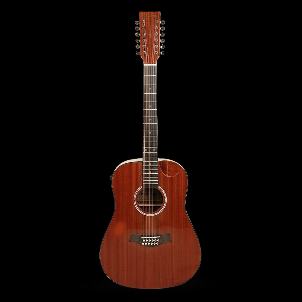 Kadence SH03-12EQ Slowhand 41" 12-String Electro Acoustic Guitar, view 2 of 6