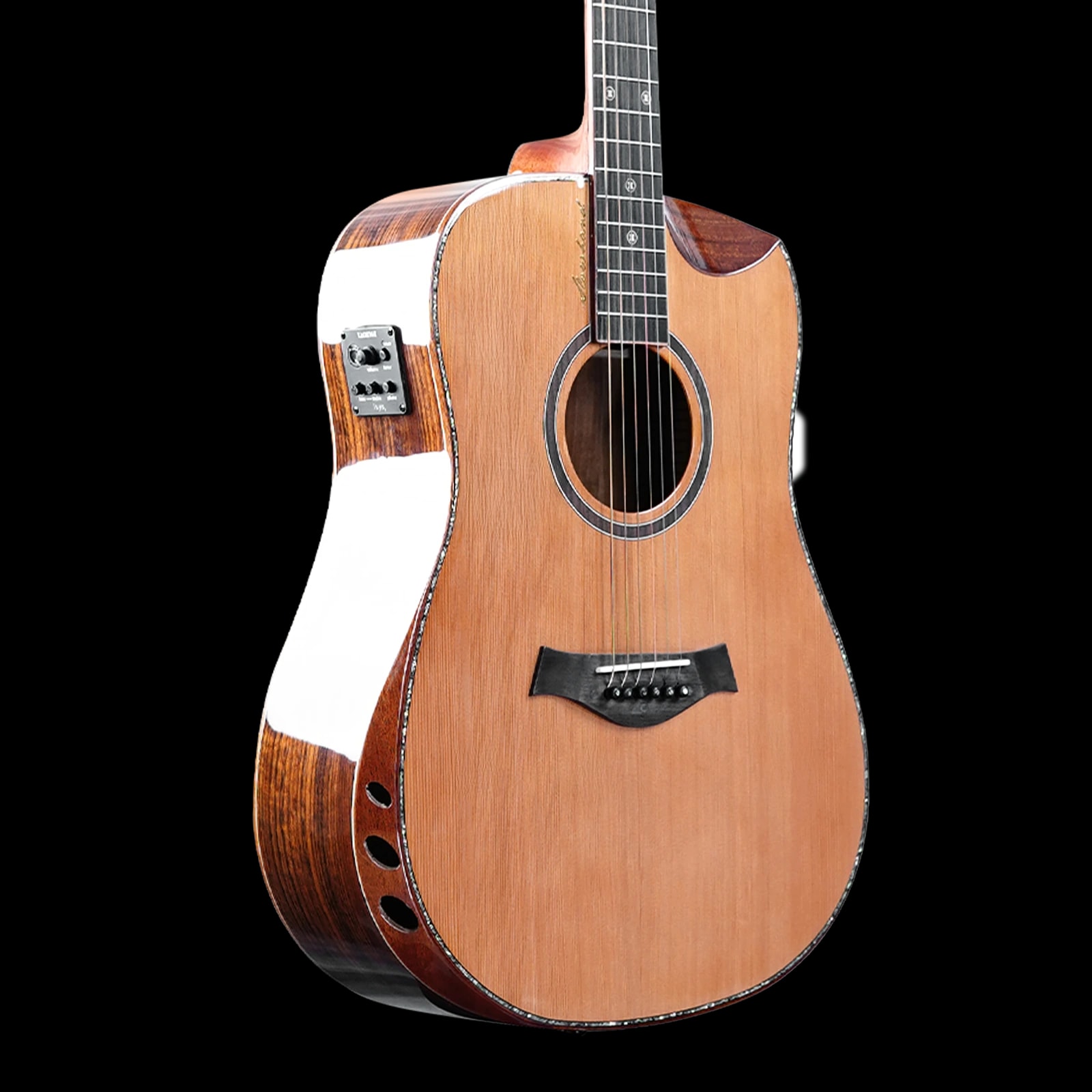Kadence SH100PRO Slowhand 41" Electro Acoustic Guitar, view 4 of 7