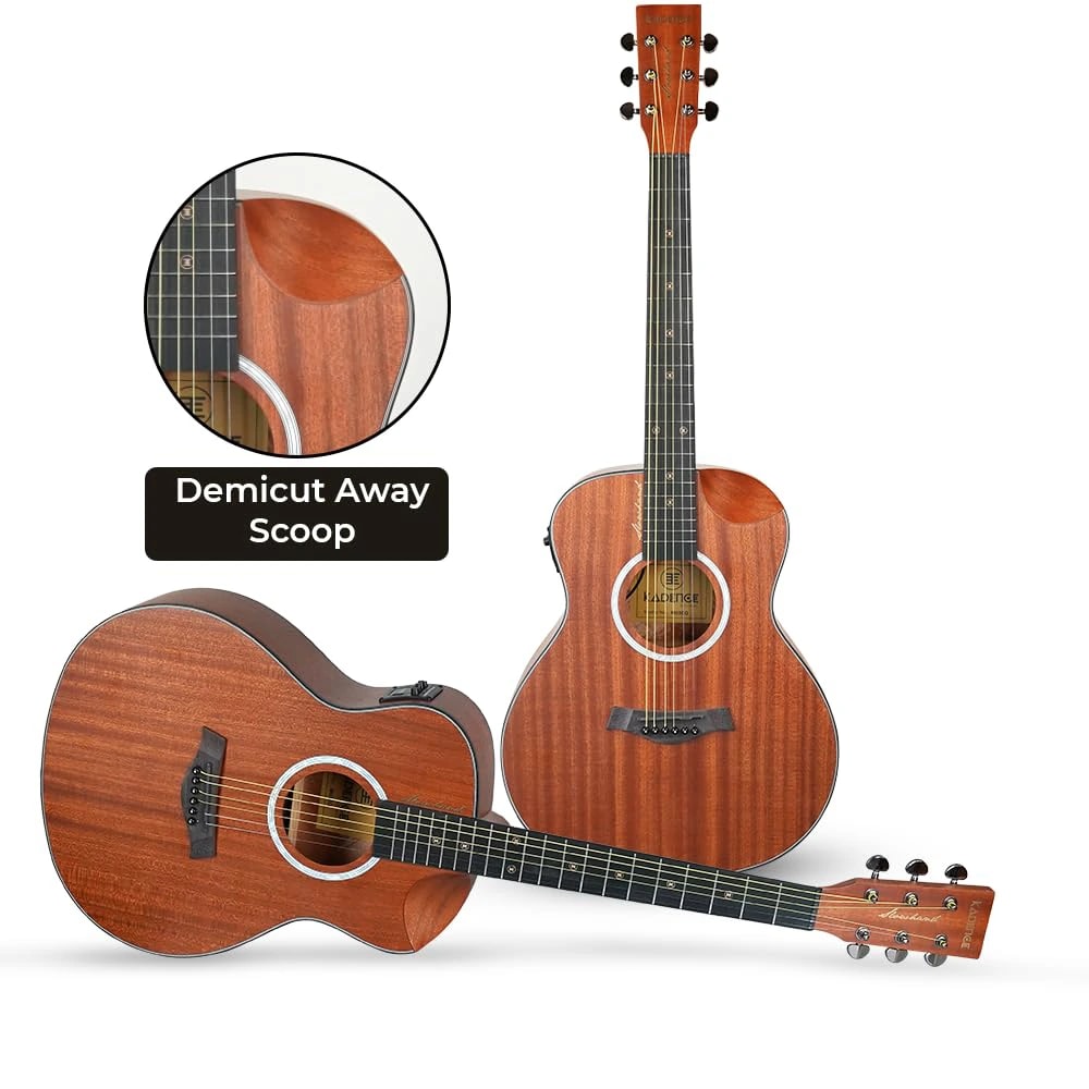 Kadence SHM03 Slowhand 38" Electro Acoustic Guitar, view 3 of 6