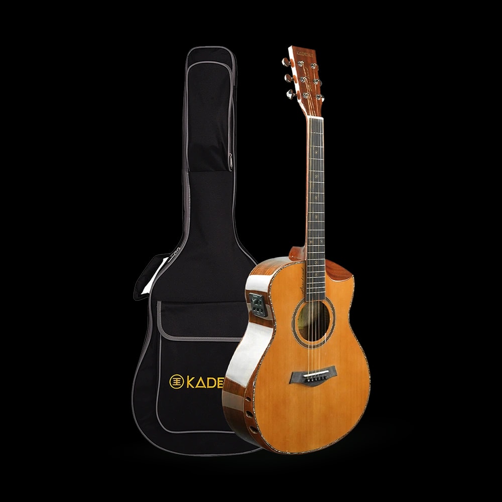 Slowhand 38" Electro Acoustic Guitar · Brown