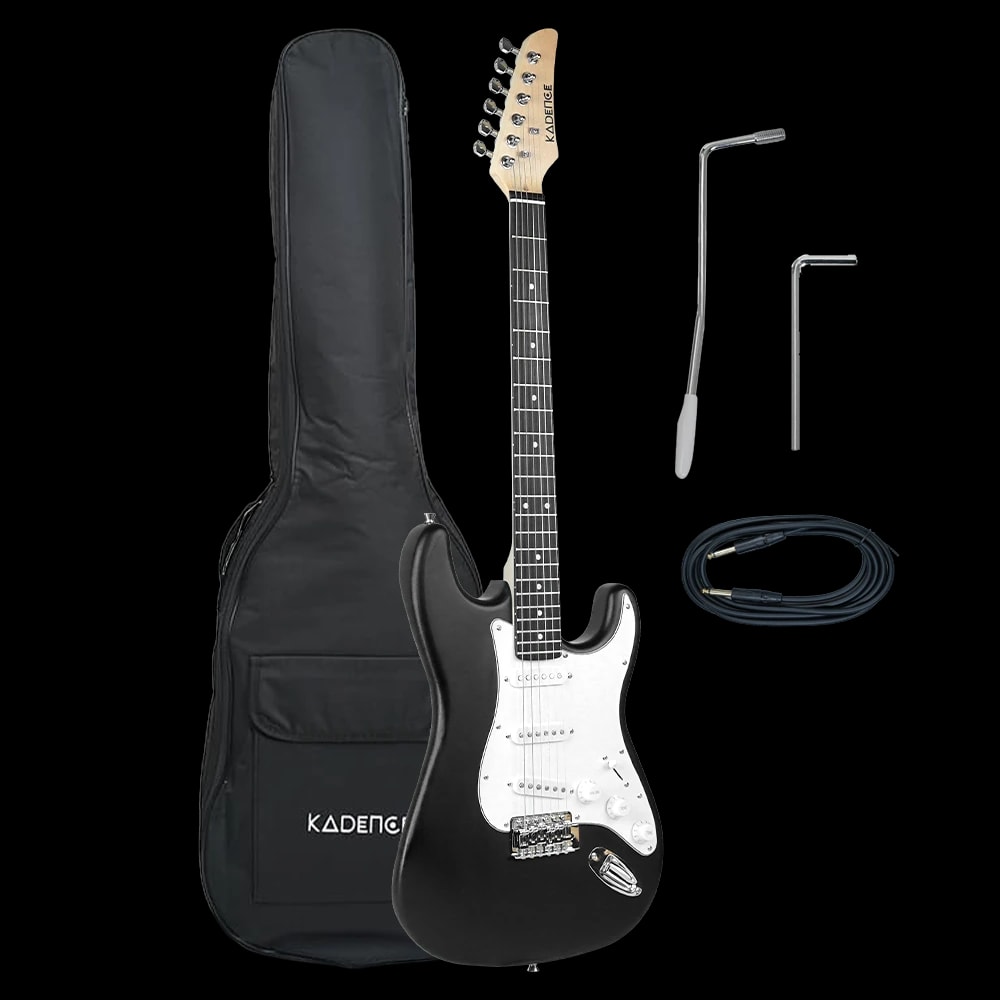 Kadence STBK Tennessee 39" Electric Guitar (Strat-Style/S-Style), view 3 of 7