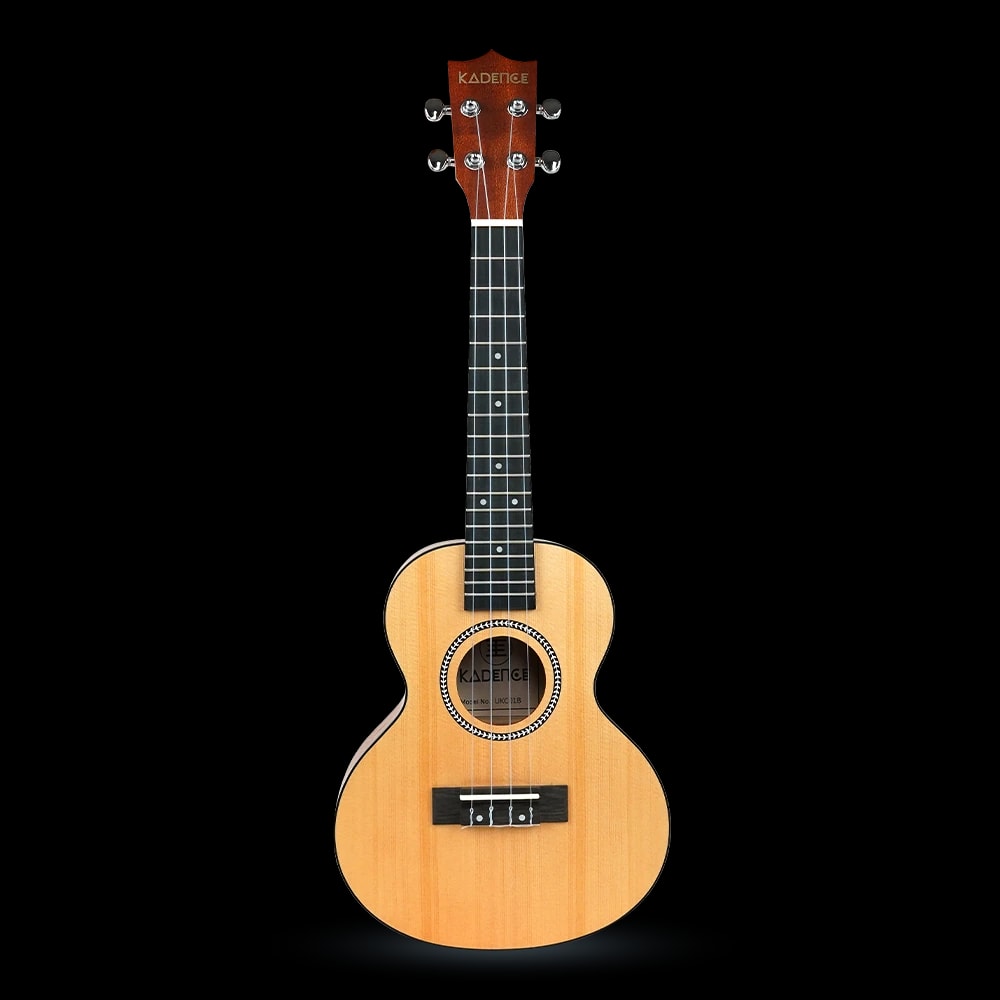 Kadence UKC01B Concert 25" Big Belly Acoustic Ukulele for Enhanced Bass, view 2 of 6