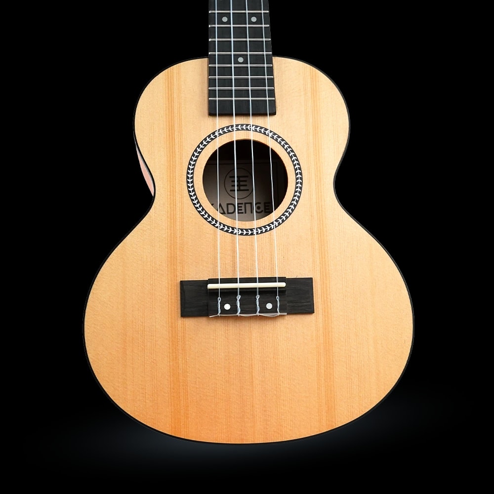 Kadence UKC01B Concert 25" Big Belly Acoustic Ukulele for Enhanced Bass, view 4 of 6