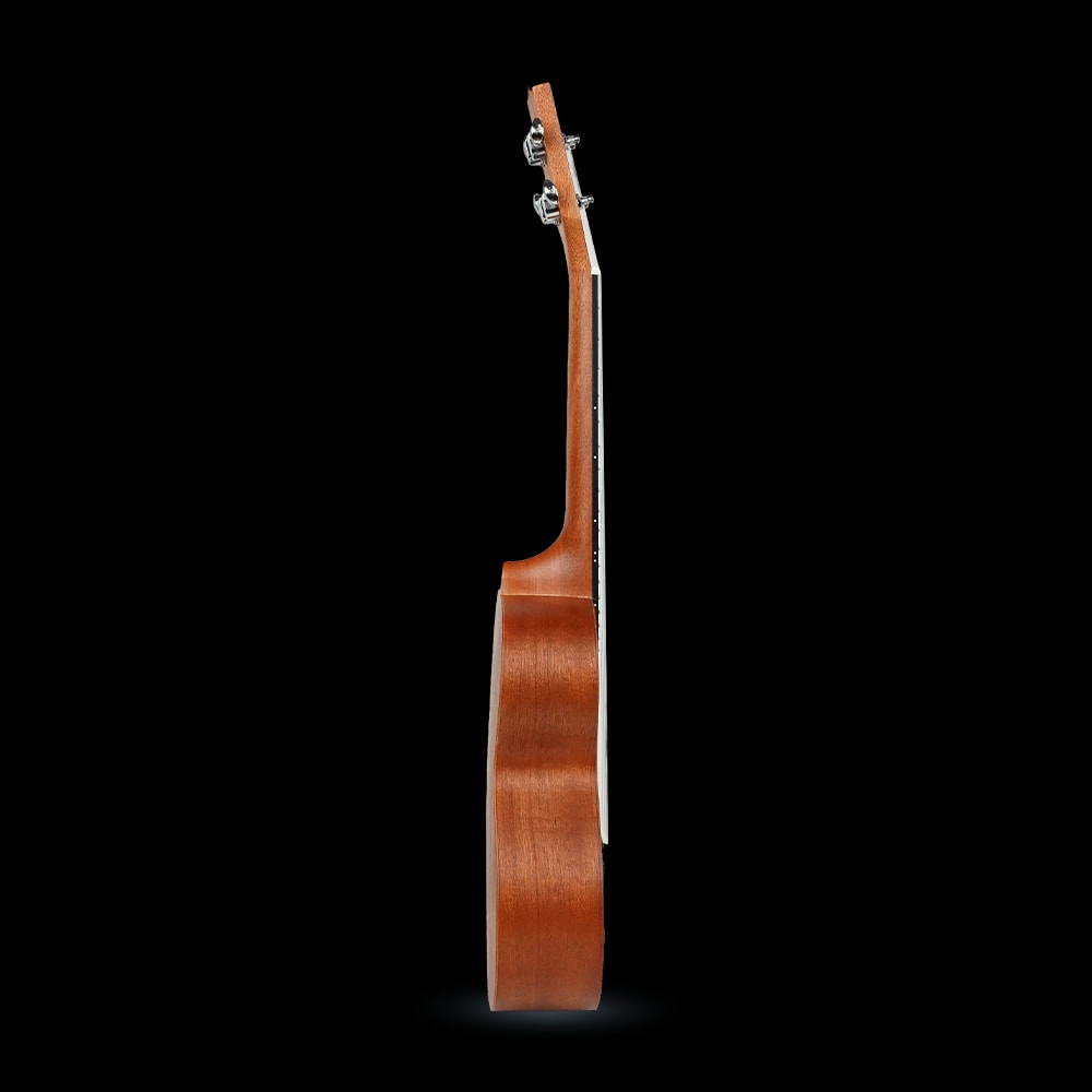 Kadence UKC03B Concert 25" Big Belly Acoustic Ukulele for Enhanced Bass, view 3 of 6