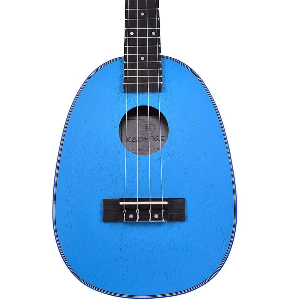 Kadence UKPB11BL Concert 23" Acoustic Ukulele, view 3 of 8