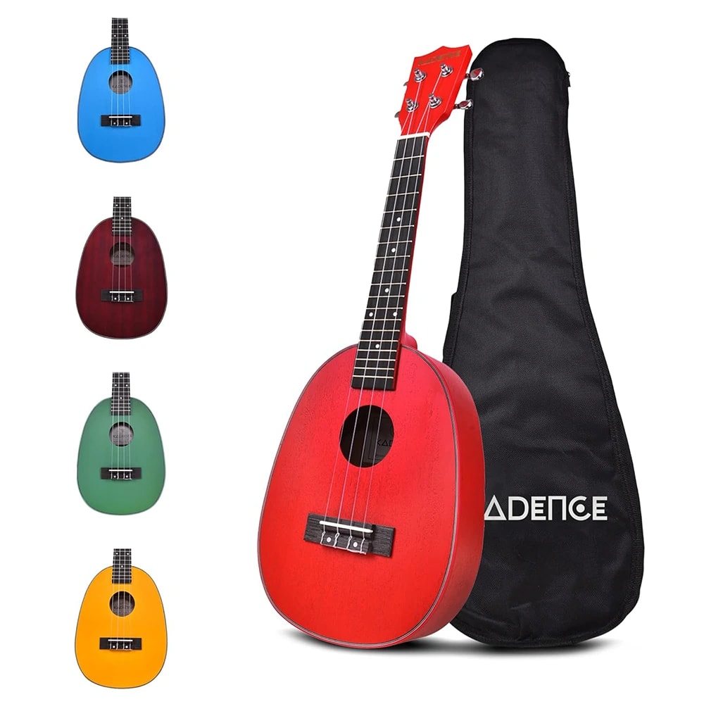 Kadence UKPB11RD Concert 23" Acoustic Ukulele, view 3 of 8