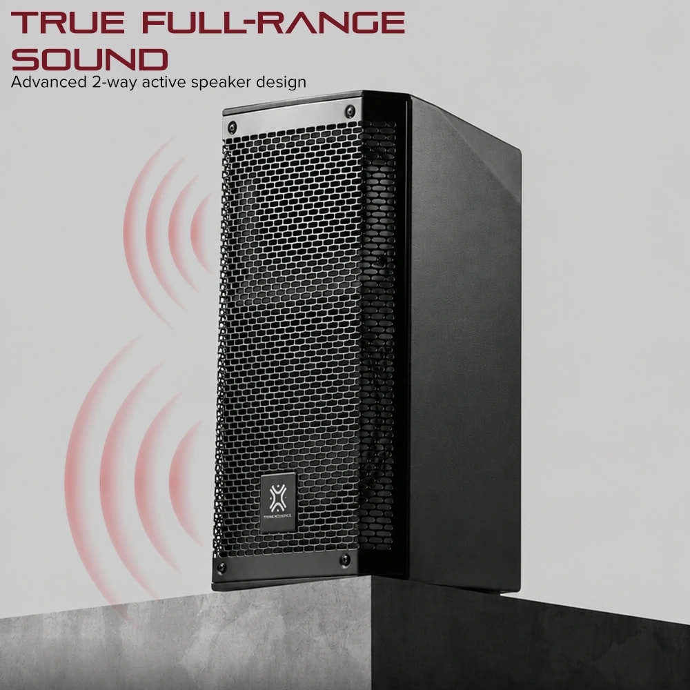 Kadence KX8 Jamming Series 8 Inch Active 2-Way Full Range PA Speaker, view 6 of 6