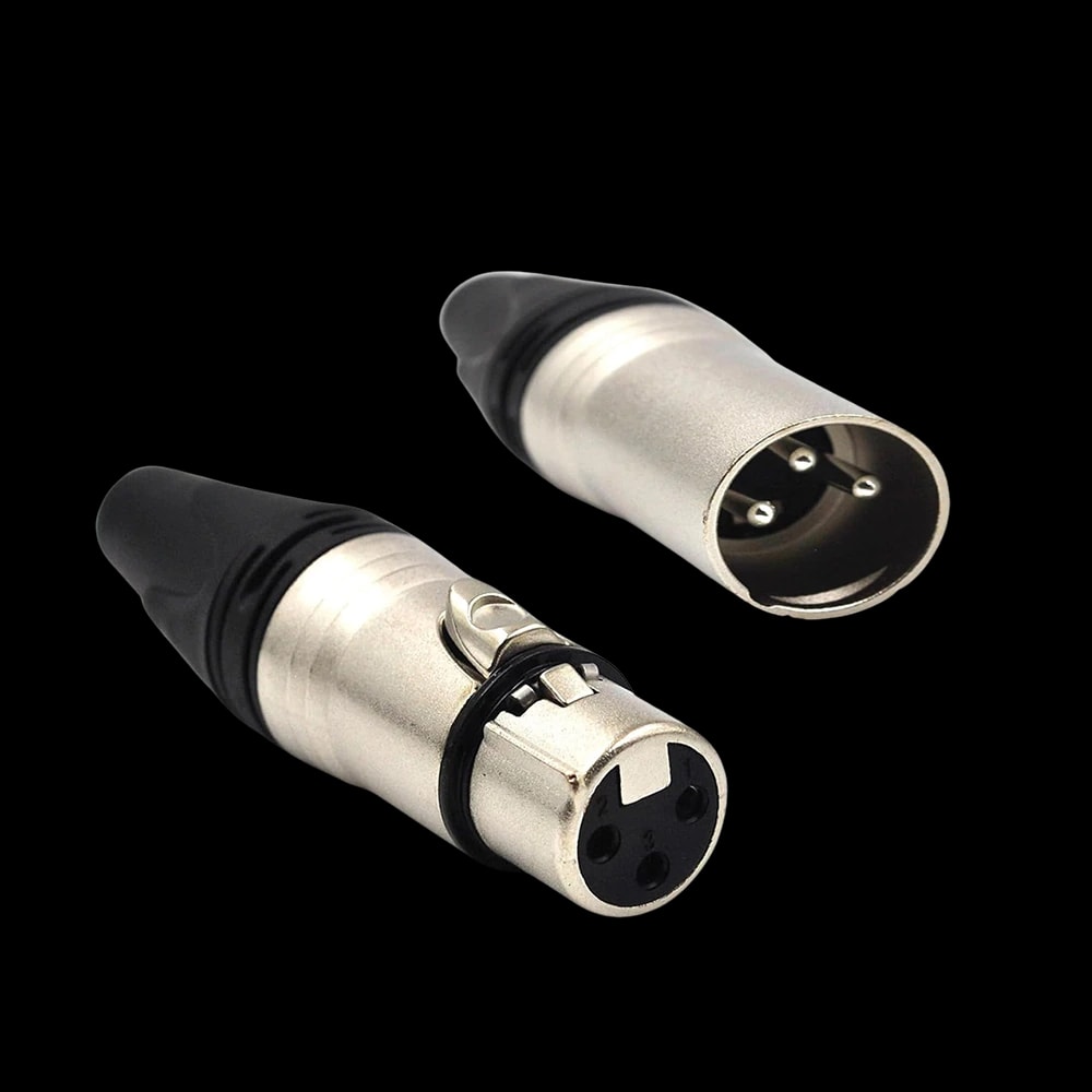 Kadence XLR-PRO-5 Jamming Series 3-Pin XLR Solder Type Connector Set, view 2 of 2