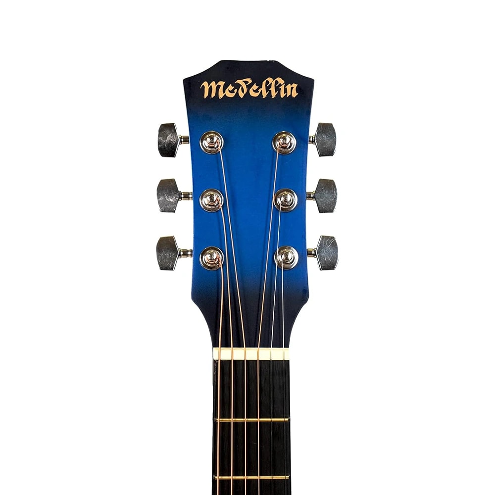 Medellin M38BL 38" Acoustic Guitar, view 5 of 5