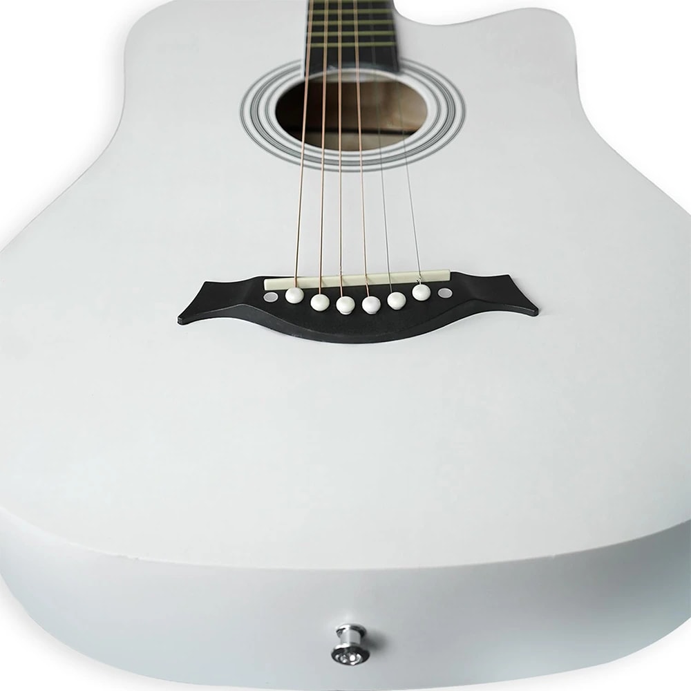 Medellin M38WH 38" Acoustic Guitar, view 4 of 5