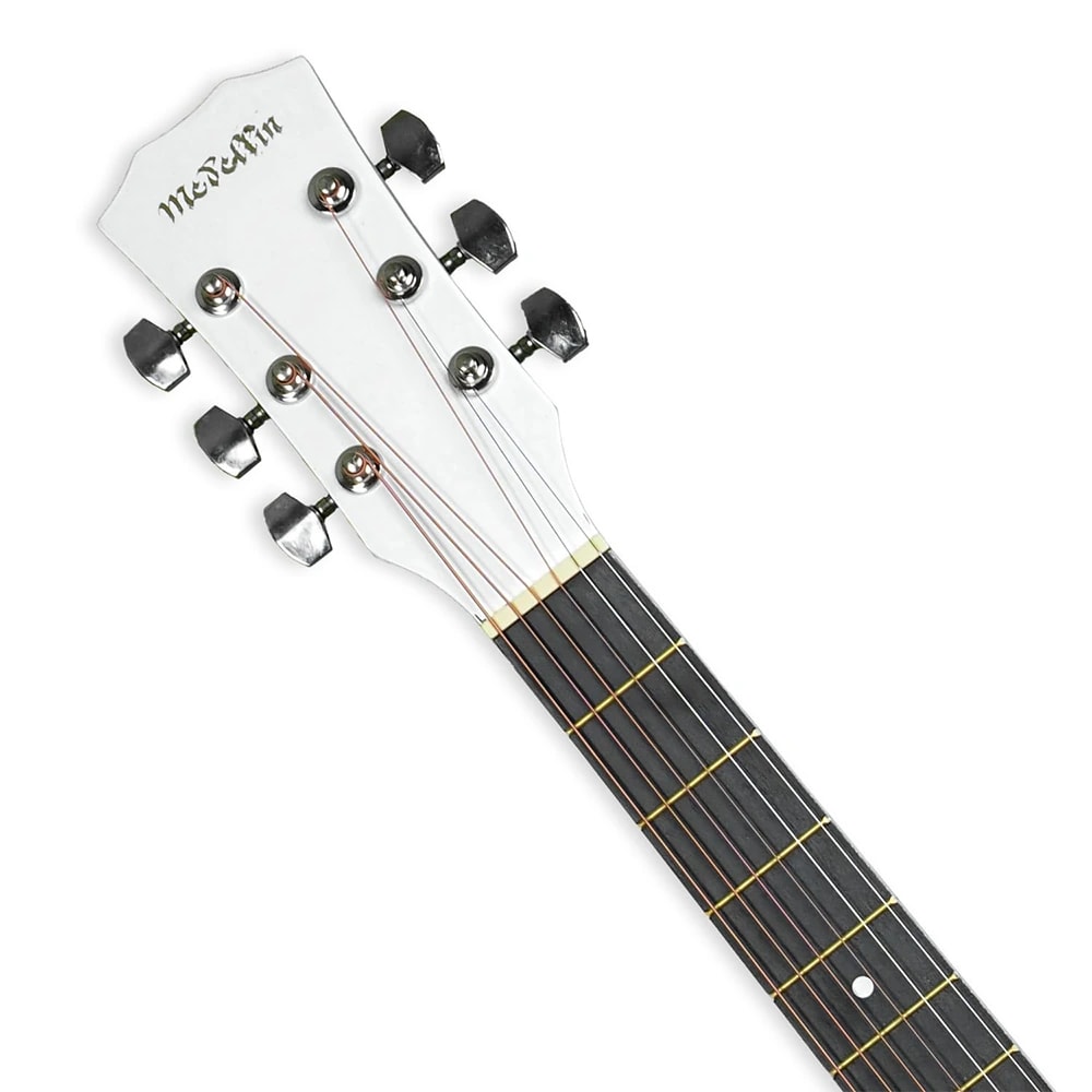 Medellin M38WH 38" Acoustic Guitar, view 5 of 5