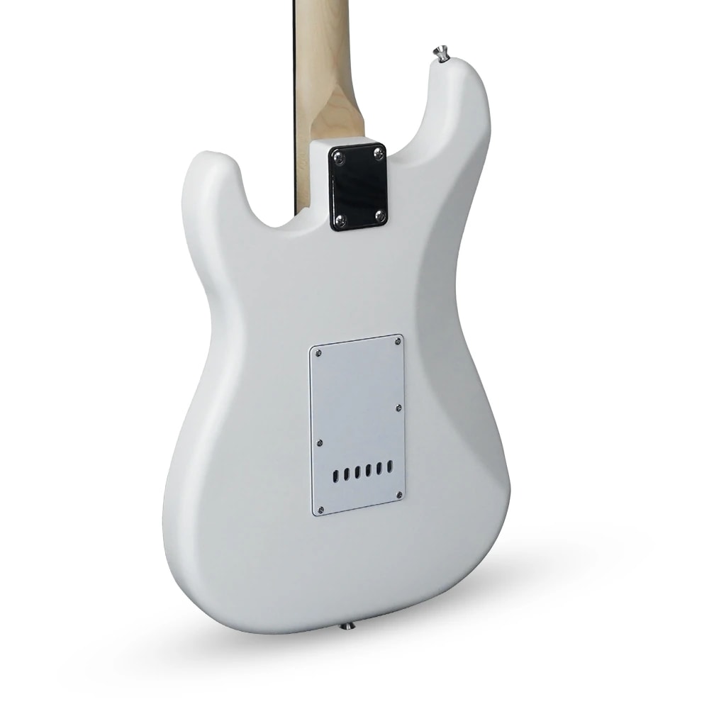 Medellin MDE1WH 38" ST-Style Electric Guitar, view 6 of 6