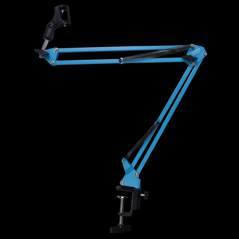Home Series Mic Boom Arm Stand · Blue