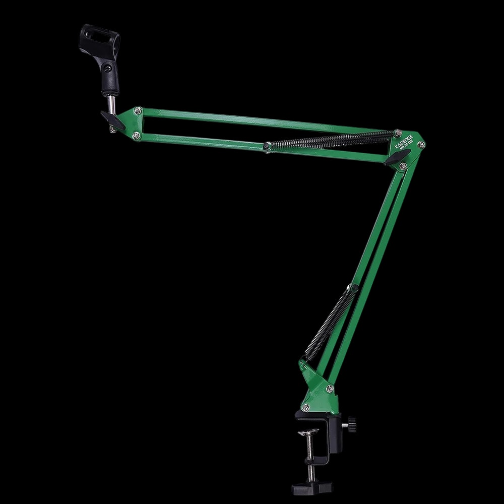 Home Series Mic Boom Arm Stand · Green