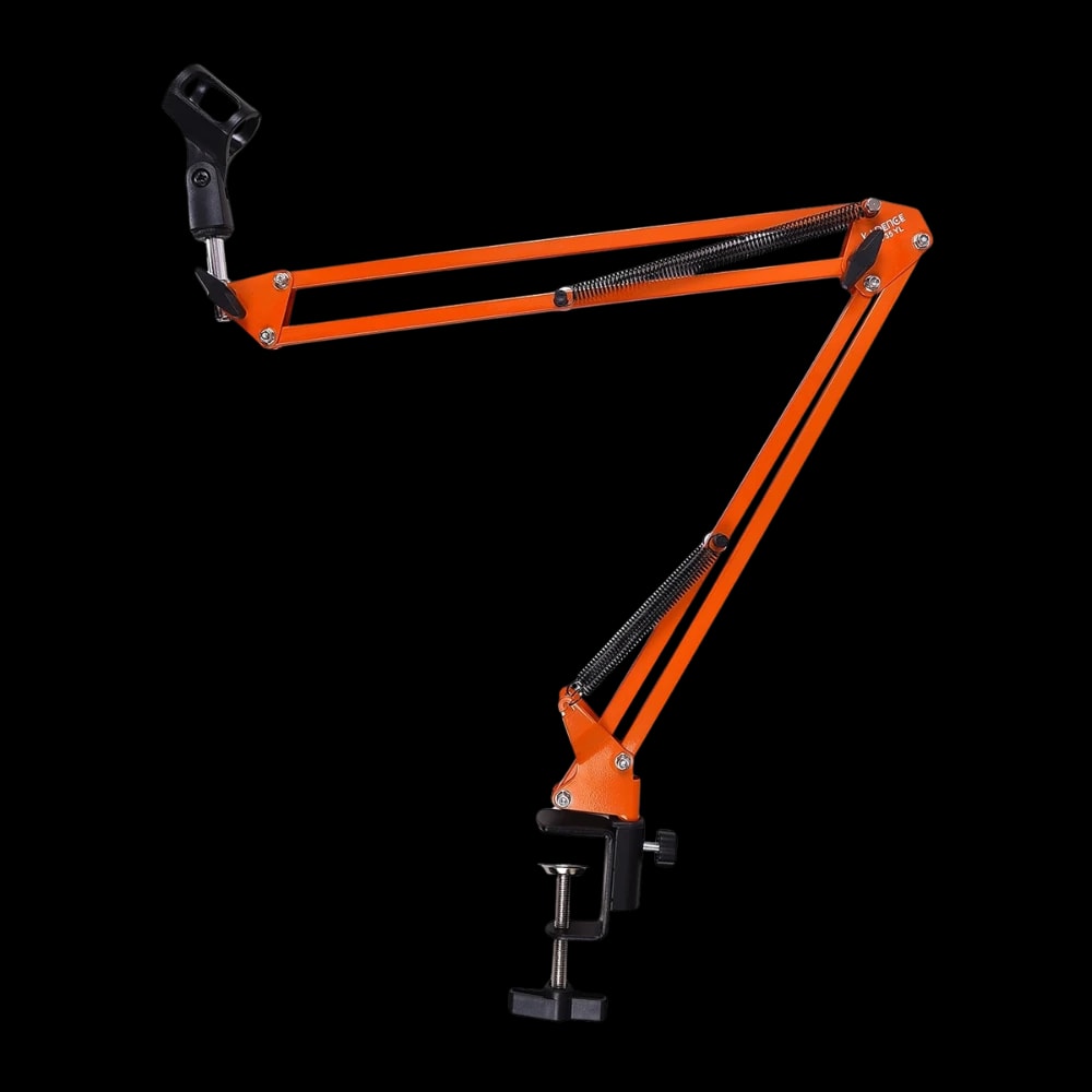 Home Series Mic Boom Arm Stand · Orange