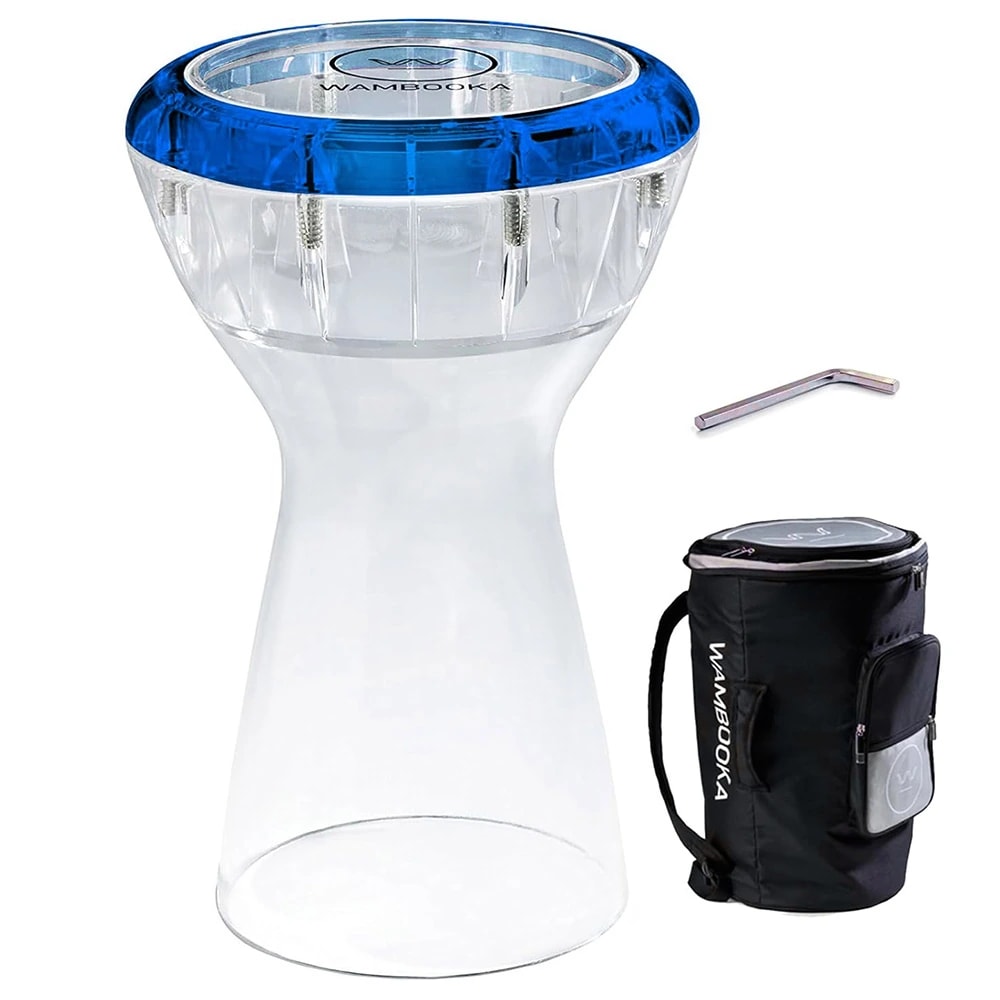 Wambooka DAR-BL Touring Series Diamond Wet & Dry Darbuka, view 1 of 6