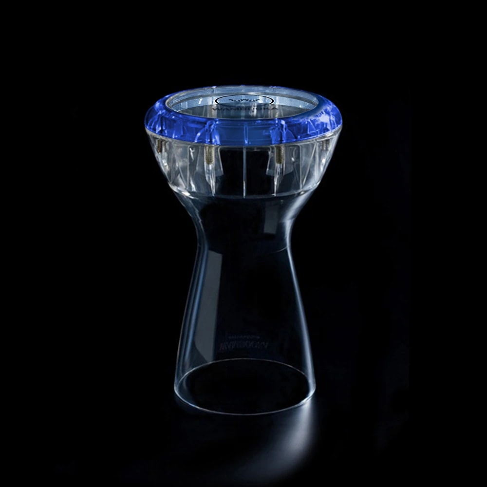 Wambooka DAR-BL Touring Series Diamond Wet & Dry Darbuka, view 3 of 6