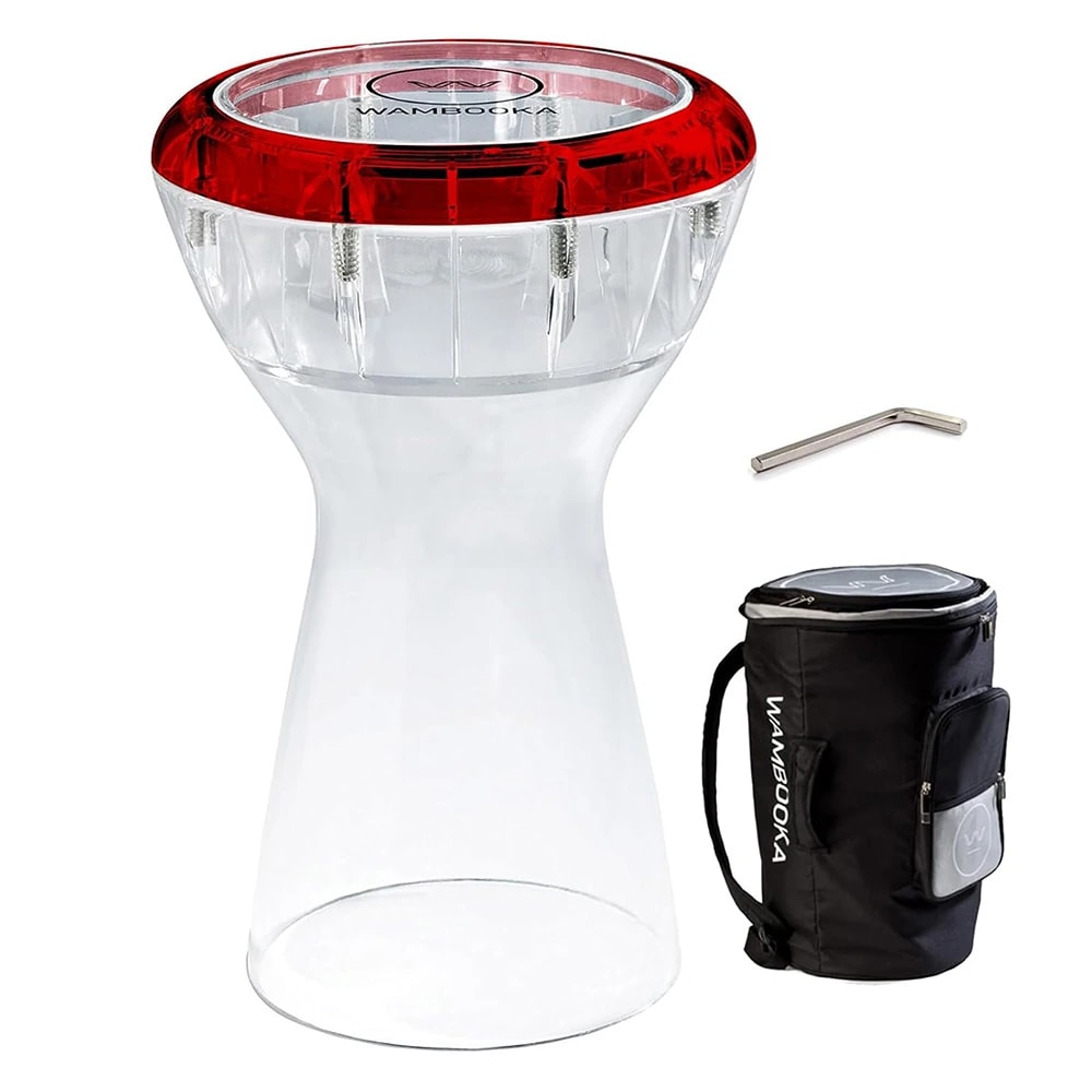 Wambooka DAR-RD Touring Series Diamond Wet & Dry Darbuka, view 1 of 5