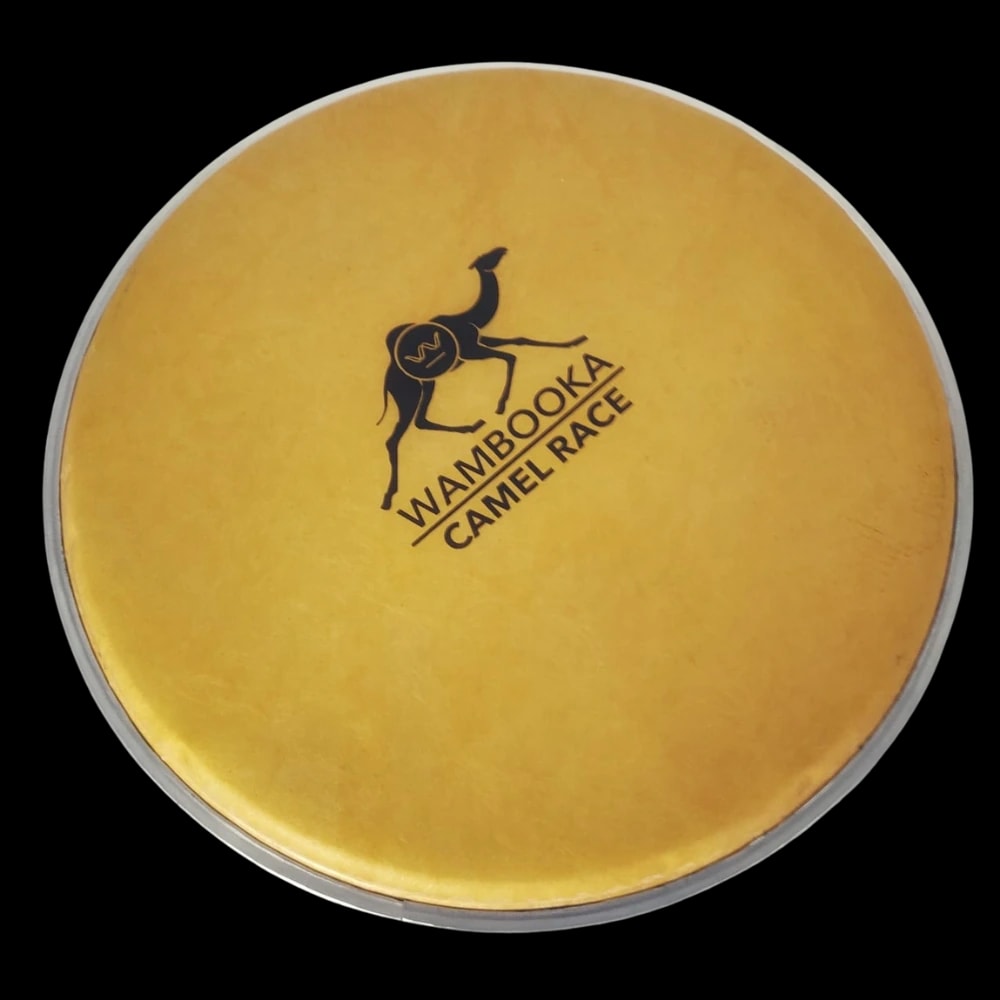 Wambooka Touring Series Diamond Darbuka 8.75" Replacement Skin · Gold