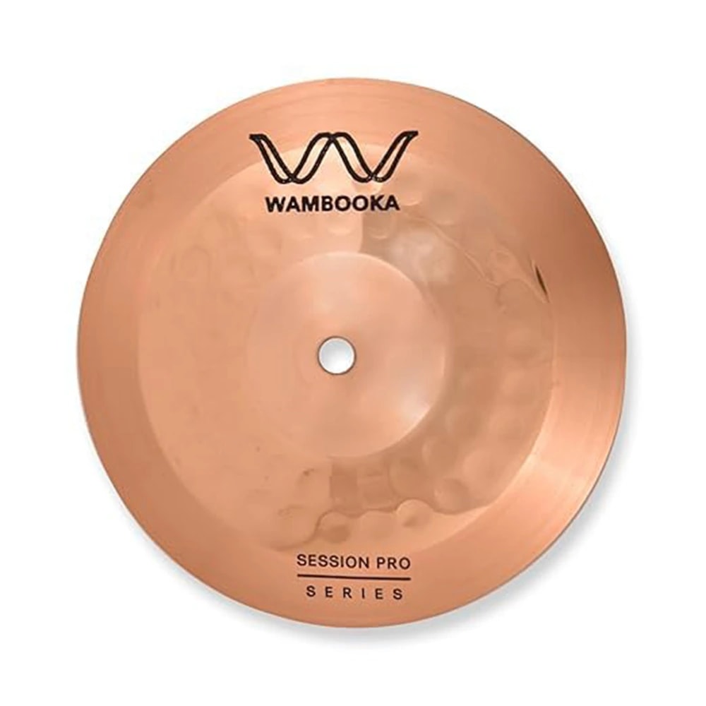 Wambooka CYPRO-SP8 | Touring Series | 8 Inch Session Pro Splash Cymbal | Hand-Hammered B8 Bronze Professional Splash Cymbal with Bright Fast Explosive Attack