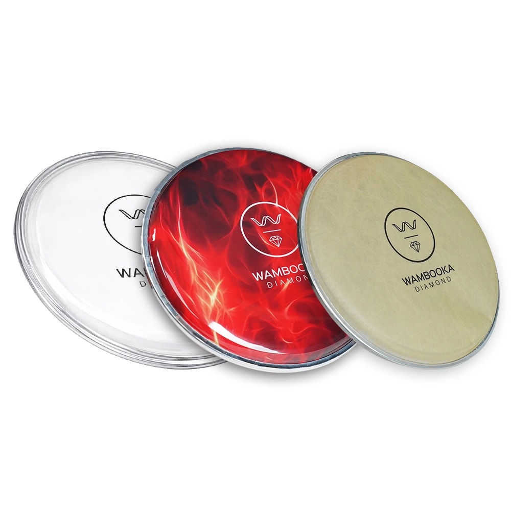 Wambooka DR-SET-875 Touring Series Diamond Darbuka 8.75" Replacement Skin Set, view 1 of 6