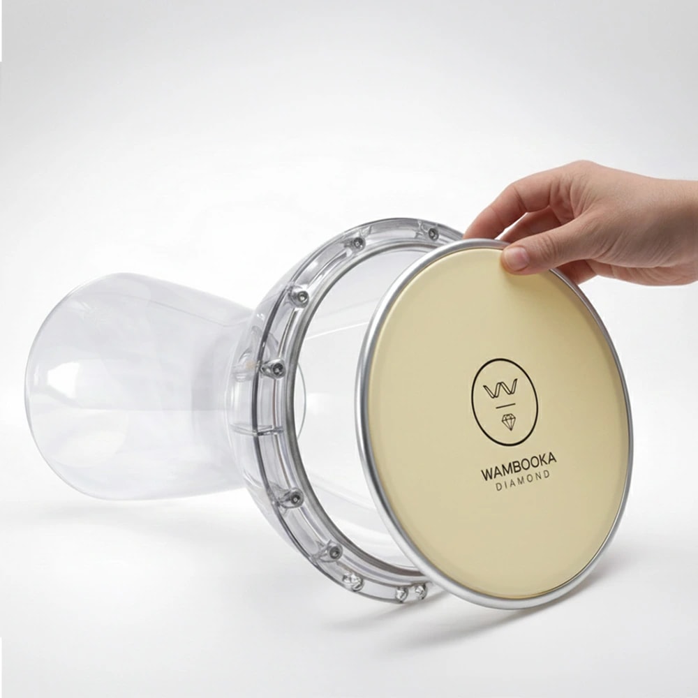 Wambooka DR-SET-875 Touring Series Diamond Darbuka 8.75" Replacement Skin Set, view 6 of 6