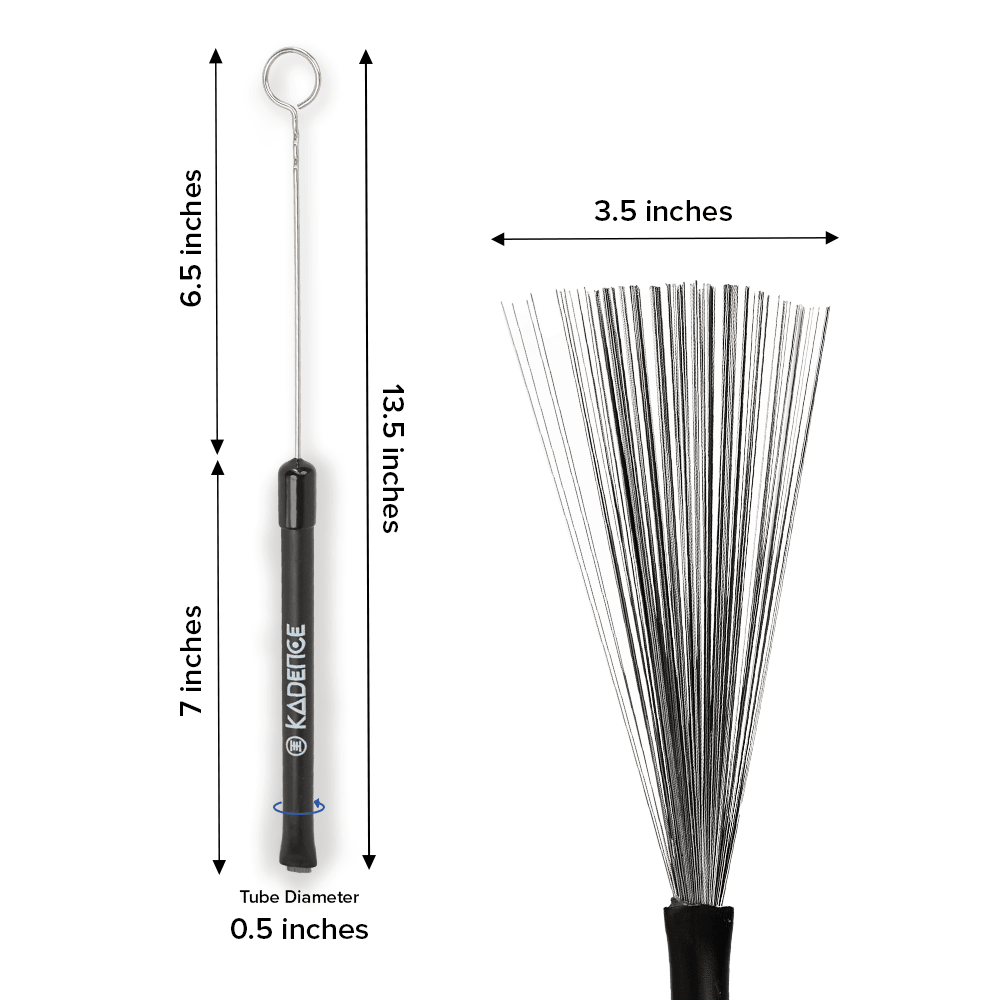 Kadence DRMBRS Jamming Series Drum Wire Brush, view 3 of 6